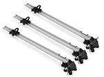 3x Fahrradträger Bike Pro + Dachträger Menabo Tema kompatibel mit für BMW 3er Berlina E90 2005-2011
