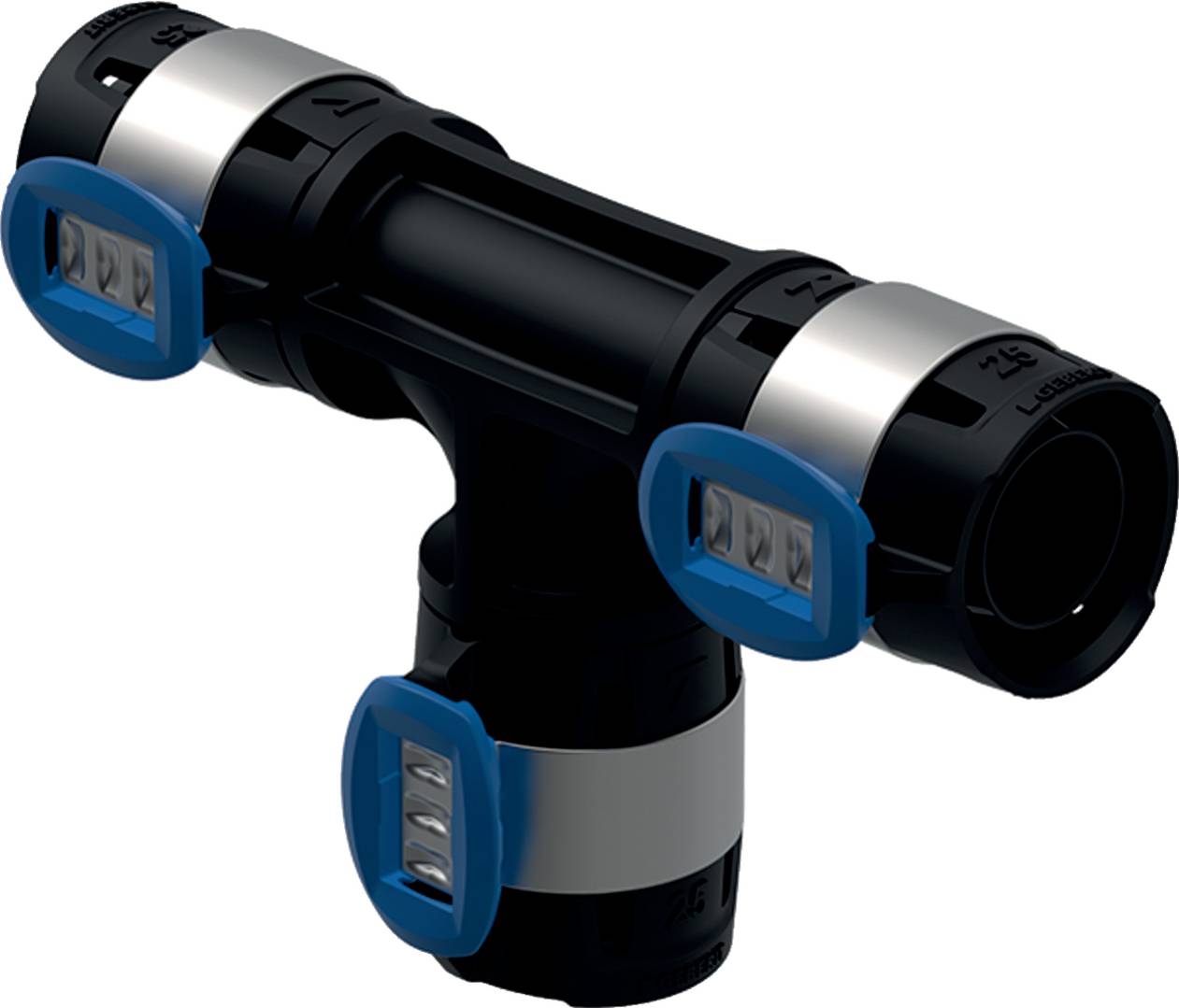 Geberit GE FlowFit, T-Stück, egal, PPSU, 90°, d20 x 20 x 20mm, 1 Stk.