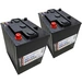 2x Q-Batteries 6DC-245 6V 245Ah Deep Cycle Traktionsbatterie 2x Q-Batteries 6DC-245 6V 245Ah Deep Cycle Traktionsbatterie