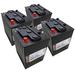 4x Q-Batteries 6DC-245 6V 245Ah Deep Cycle Traktionsbatterie 4x Q-Batteries 6DC-245 6V 245Ah Deep Cycle Traktionsbatterie