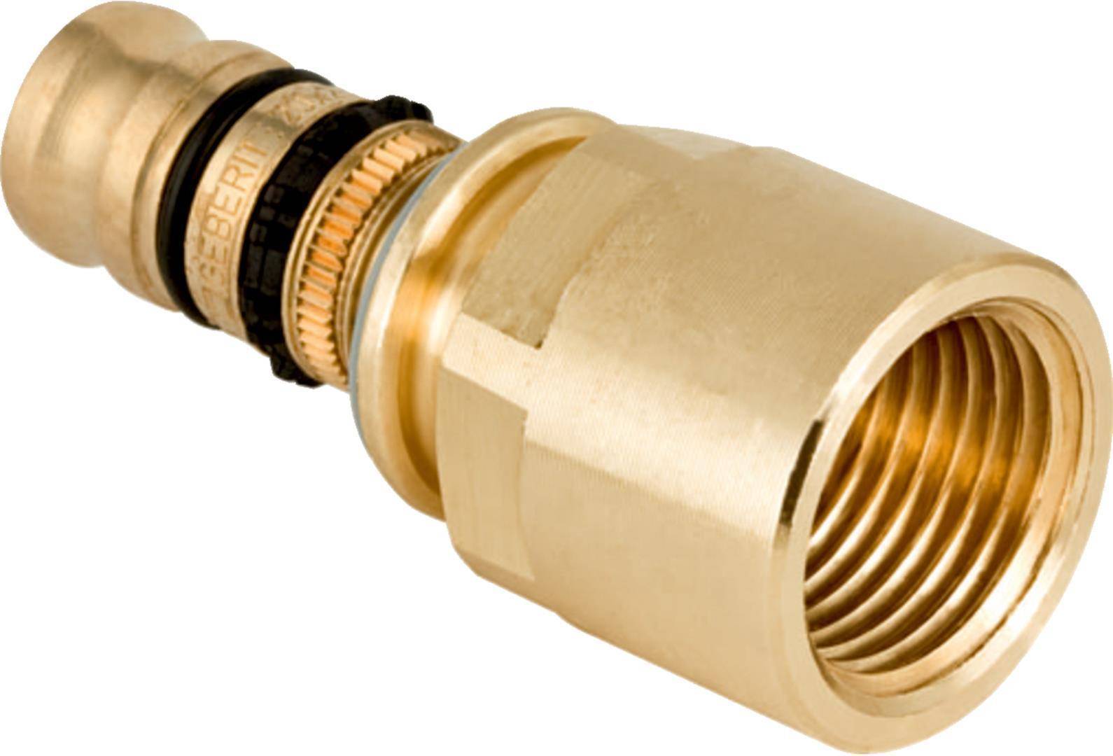 Geberit GE Mepla, Übergang mit Innengewinde, RG, d40mm x Rp1 1/2, 1 Stk.