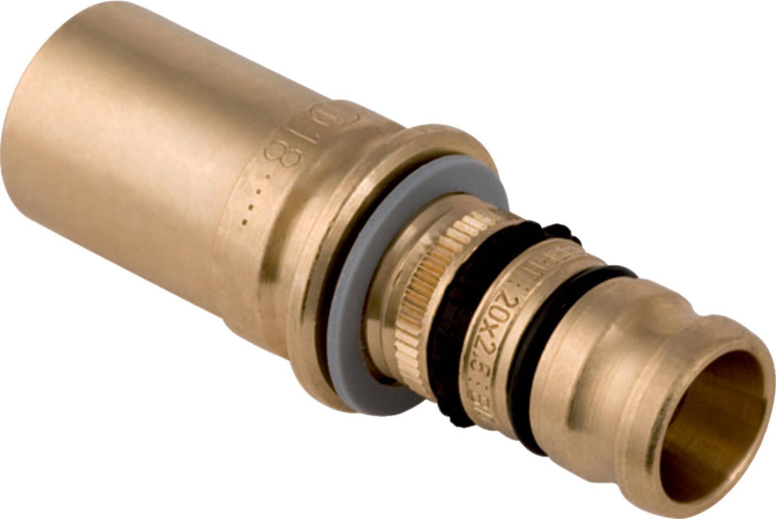 Geberit Mepla Übergang auf Mapress mit Einschubende 20x15mm