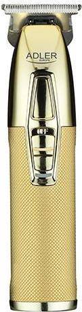 Bartschneider Adler Profi-Trimmer AD 2836g kabellos, Längenstufe Nummer 1, golden (AD 2836G)