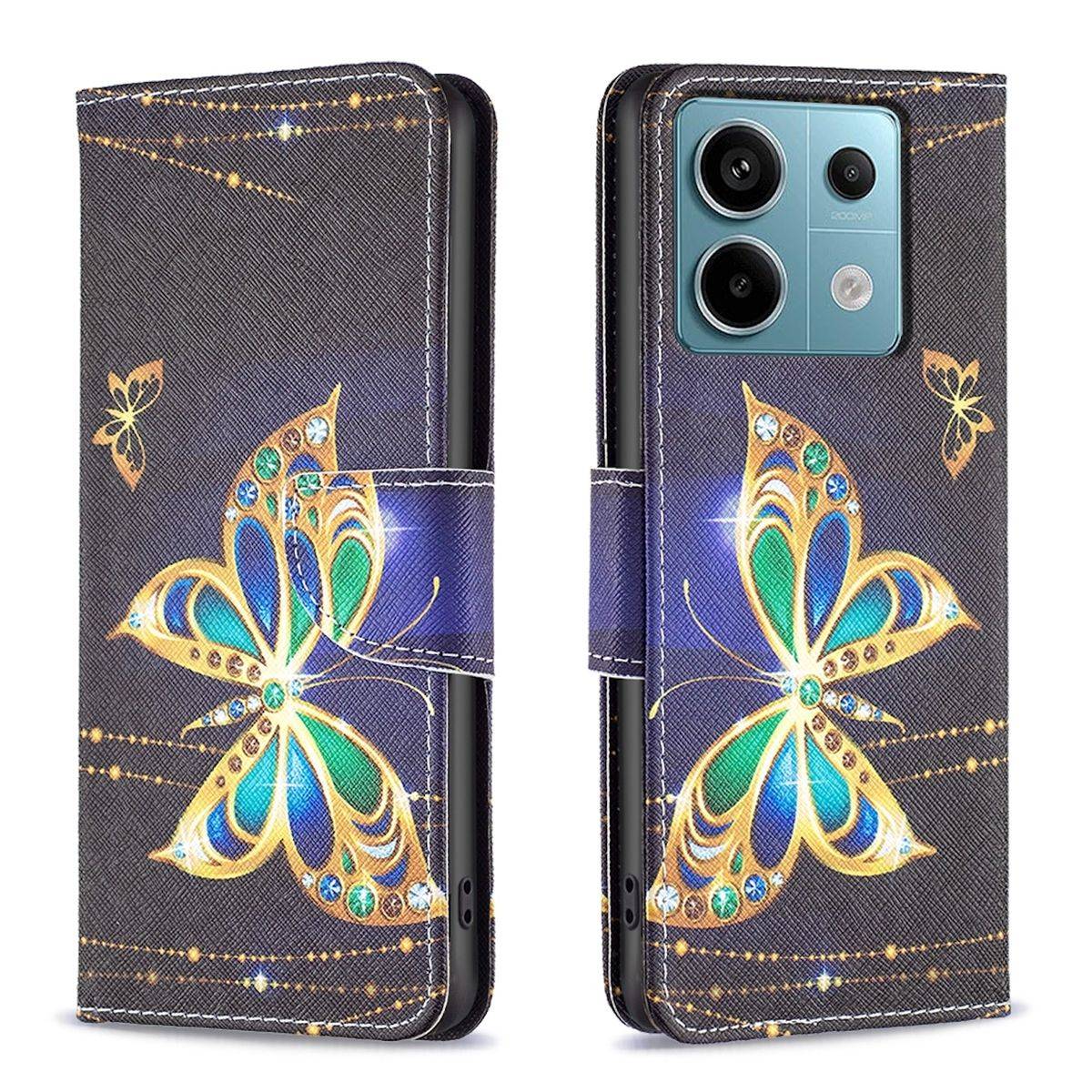 Für Xiaomi Redmi Note 13 Pro / Poco X6 Kunstleder Hülle Book Motiv 5