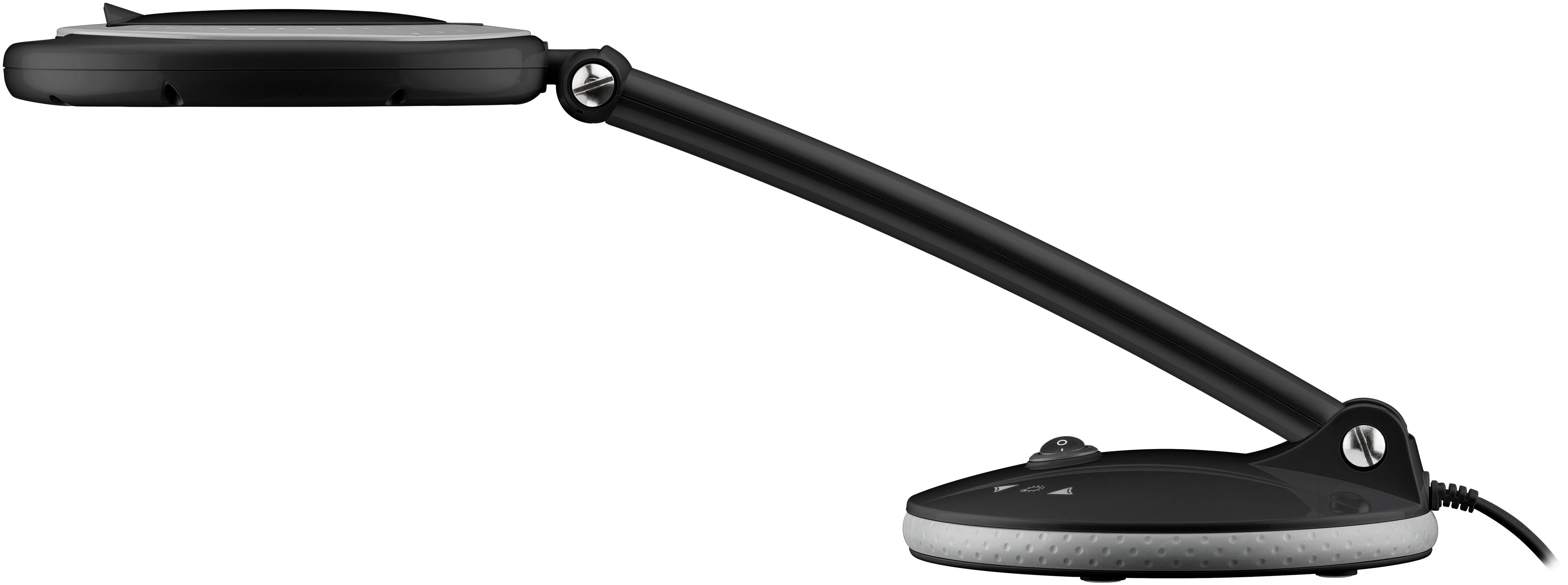 GOOBAY LED-Stand-Lupenleuchte, 6 W, 450 lm, dimmbar, schwarz