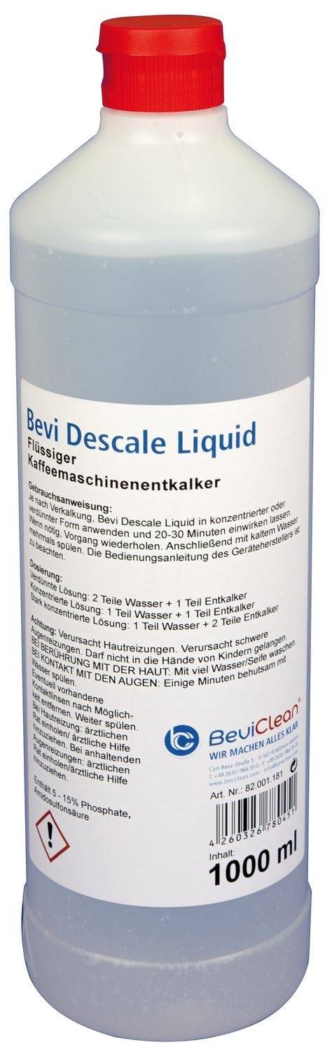 Reinigungsmittel, Kaffeemaschinenentkalker - 1L, Flasche