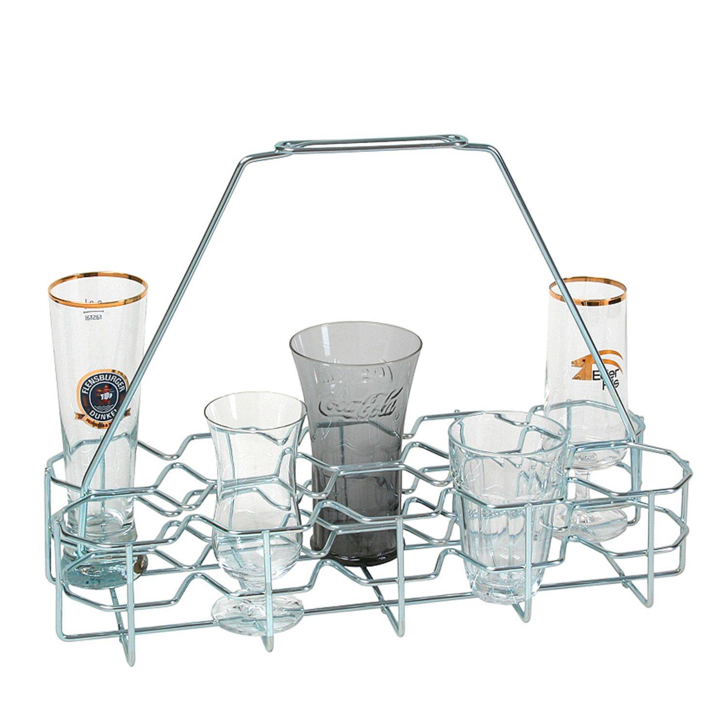 Glasträger für 10 Gläser