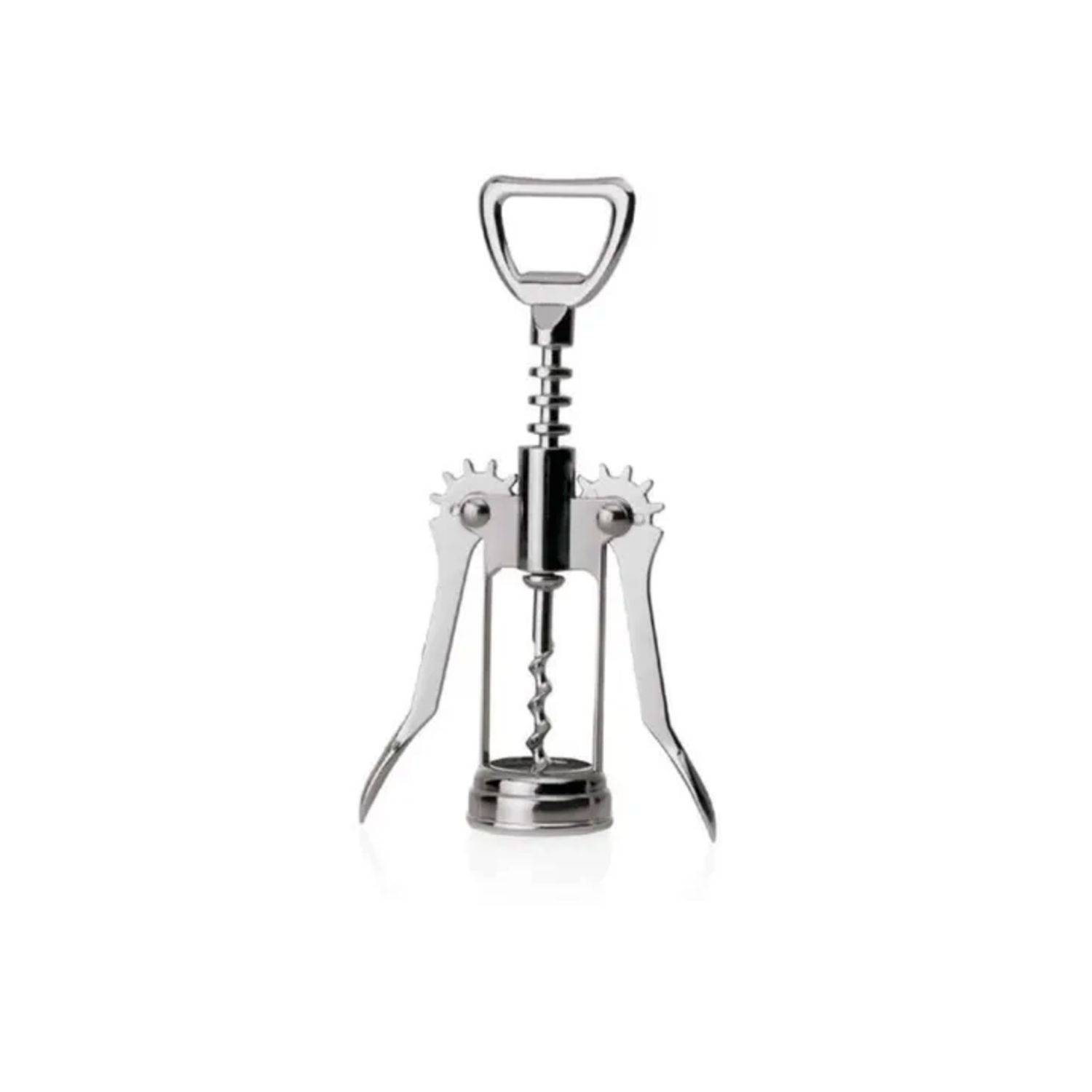 Korkenzieher mit flügeln mit flaschenöffner, 17 cm
