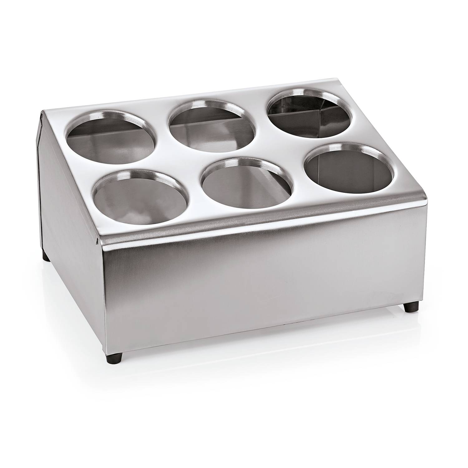 Besteckbehälter, Besteckbehälter Gastro für 6 Besteckköcher