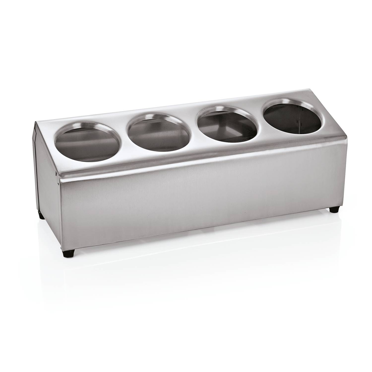 Besteckbehälter, Besteckbehälter Gastro für 4 Besteckköcher