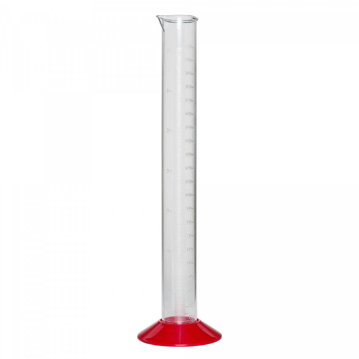 Messzylinder graduiert - Kunststoff, 210 ml