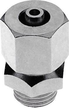 Quetschverschraubung, Compression fitting - für CO2-Schlauch 4 mm NW