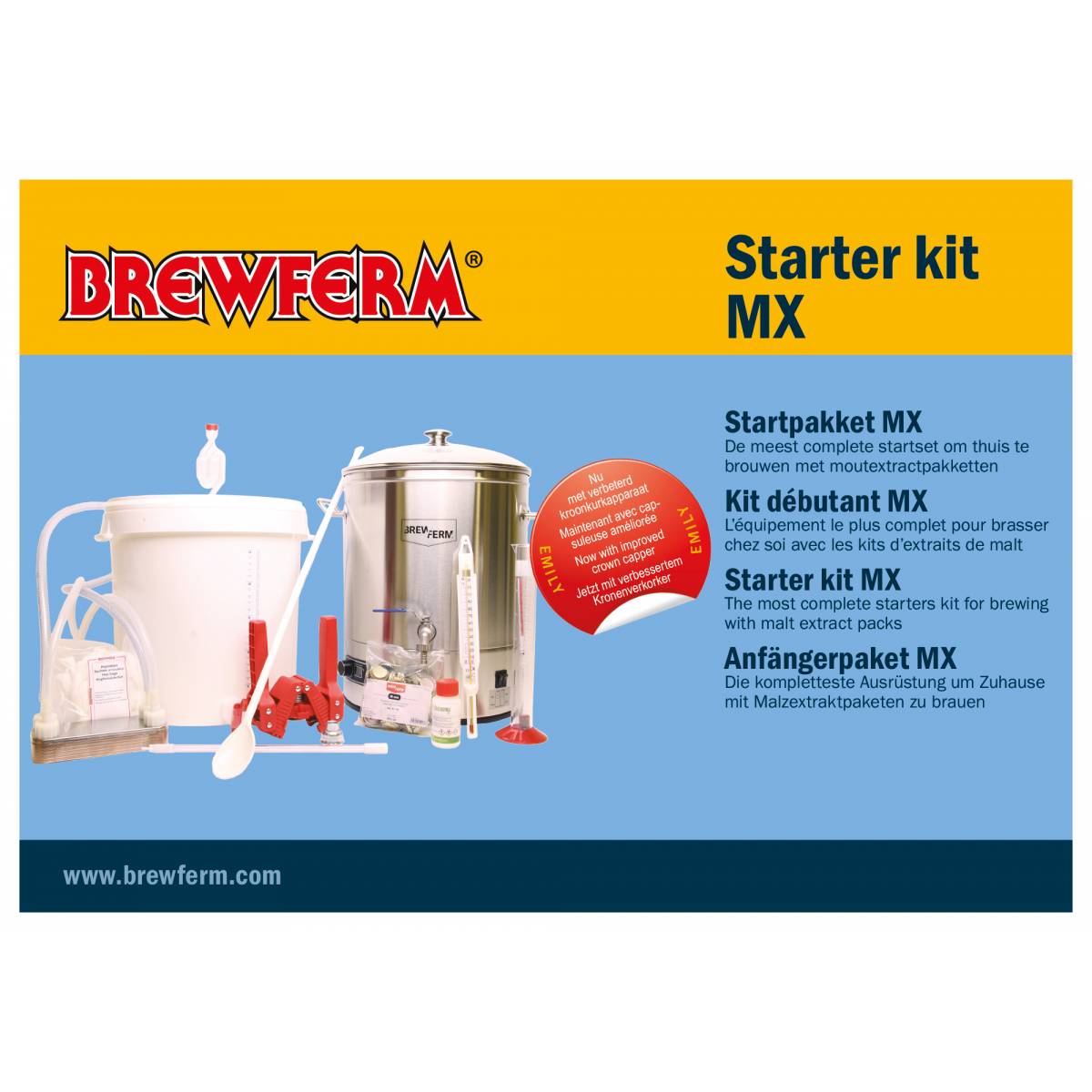 Brauer Startpaket MX BREWFERM