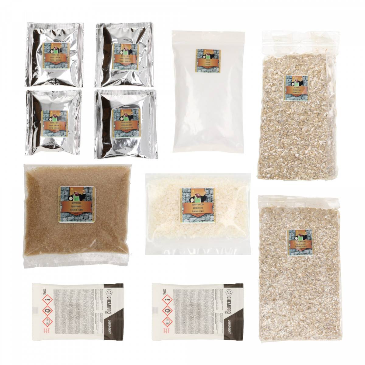 Nachfüllset für Kingdom Brew Kit, Bierbrauset - Tripel