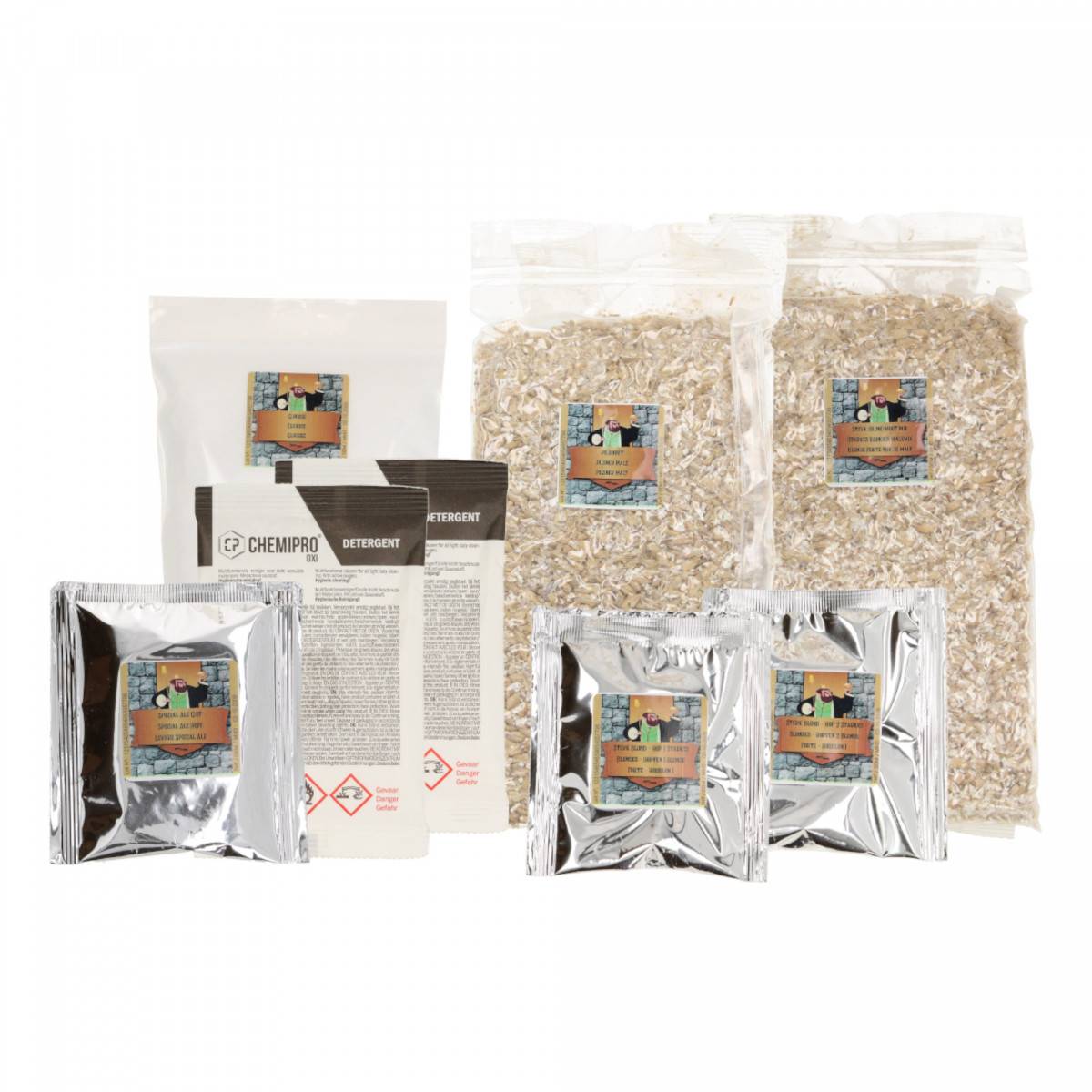 Nachfüllset für Kingdom Brew Kit, Bierbrauset - Blondes Starkbier