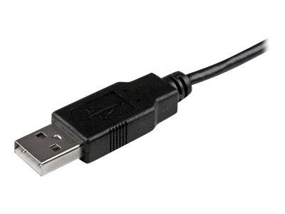 STARTECH 0.5m USB / Slim Micro USB Cbl Peripheriegeräte & Zubehör Kabel & Adapter - USB &
