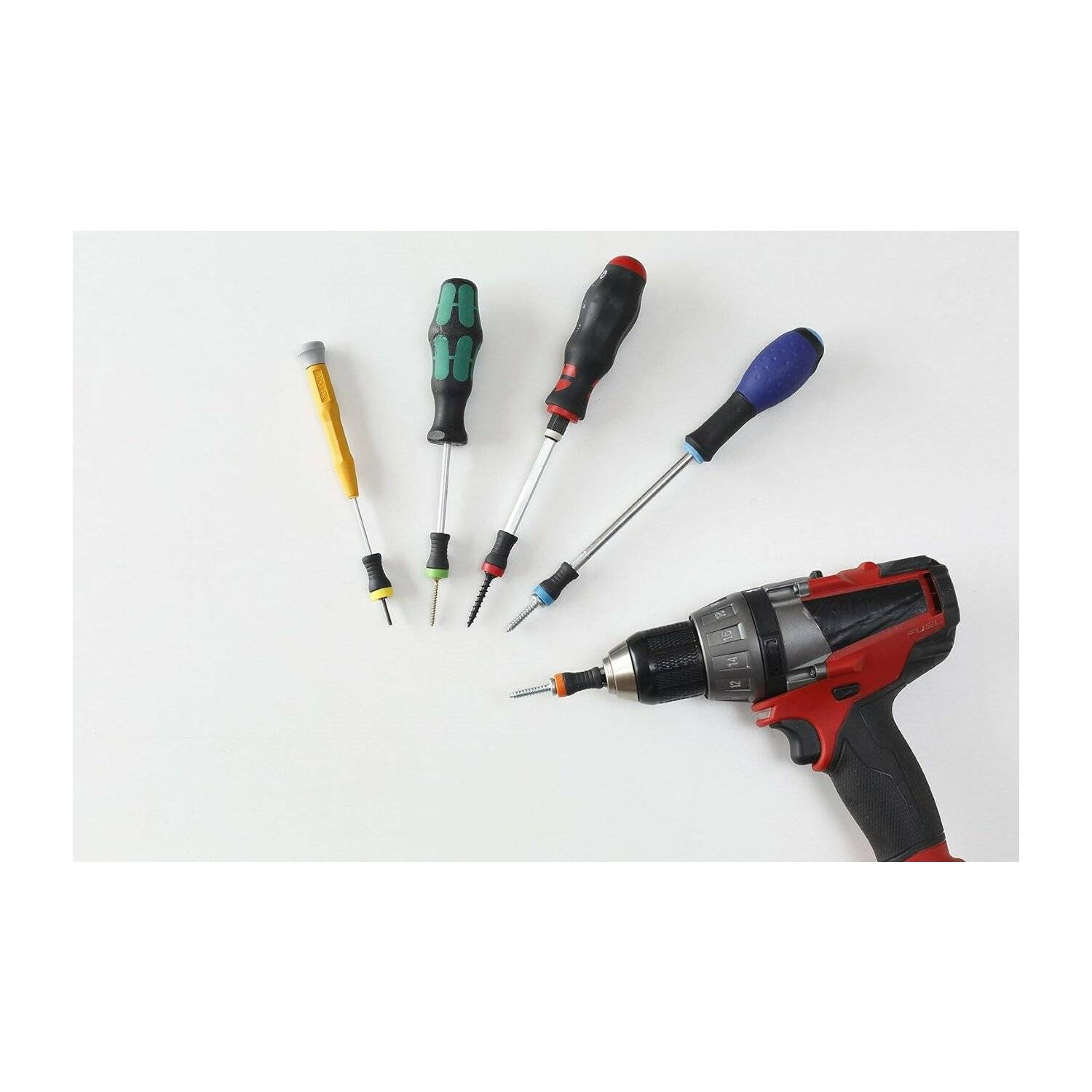 Micaton anpassbar an Jede oder Akku Schraubendreher Bits PH Black Torsion verschiedenen Größen