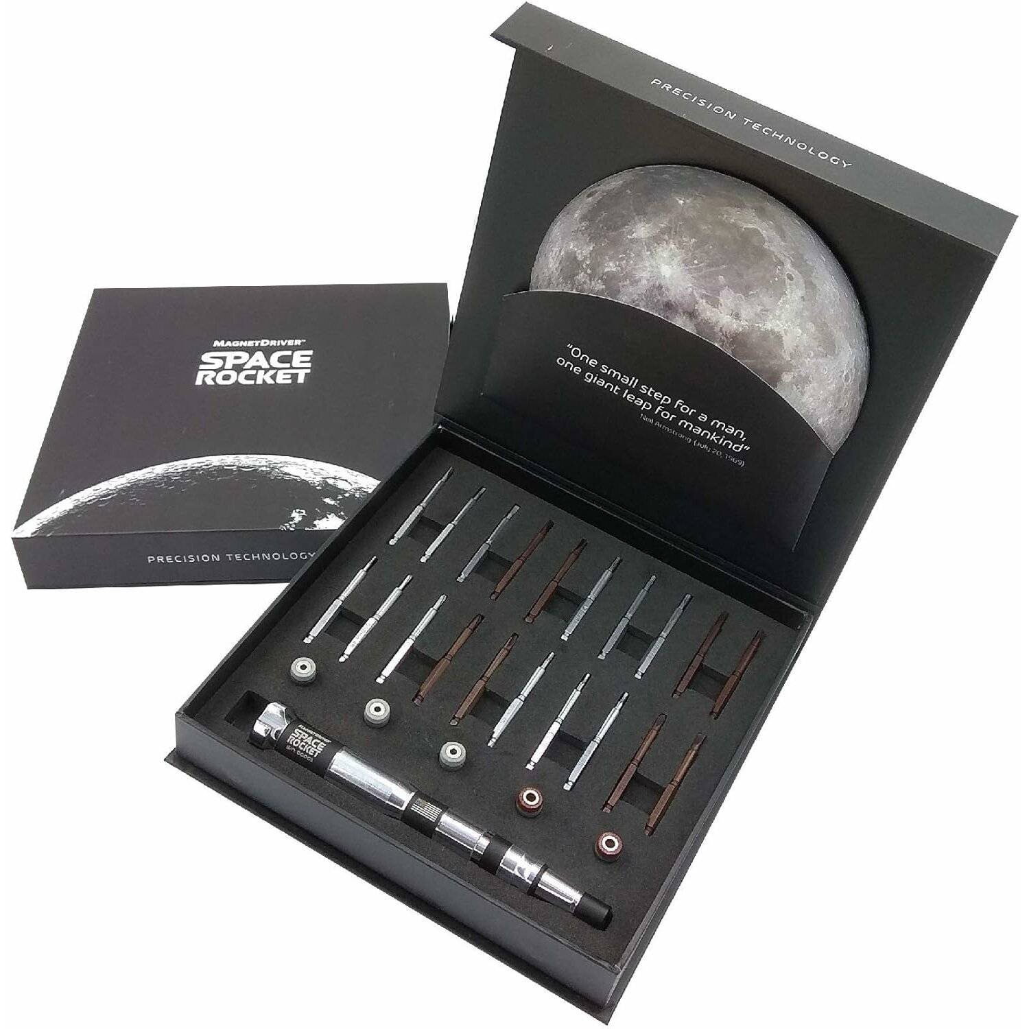 Space Rocket by Magnet Driver Präzisions-Schraubendreher-Set mit magnetischer Verlängerung (27-teilig)