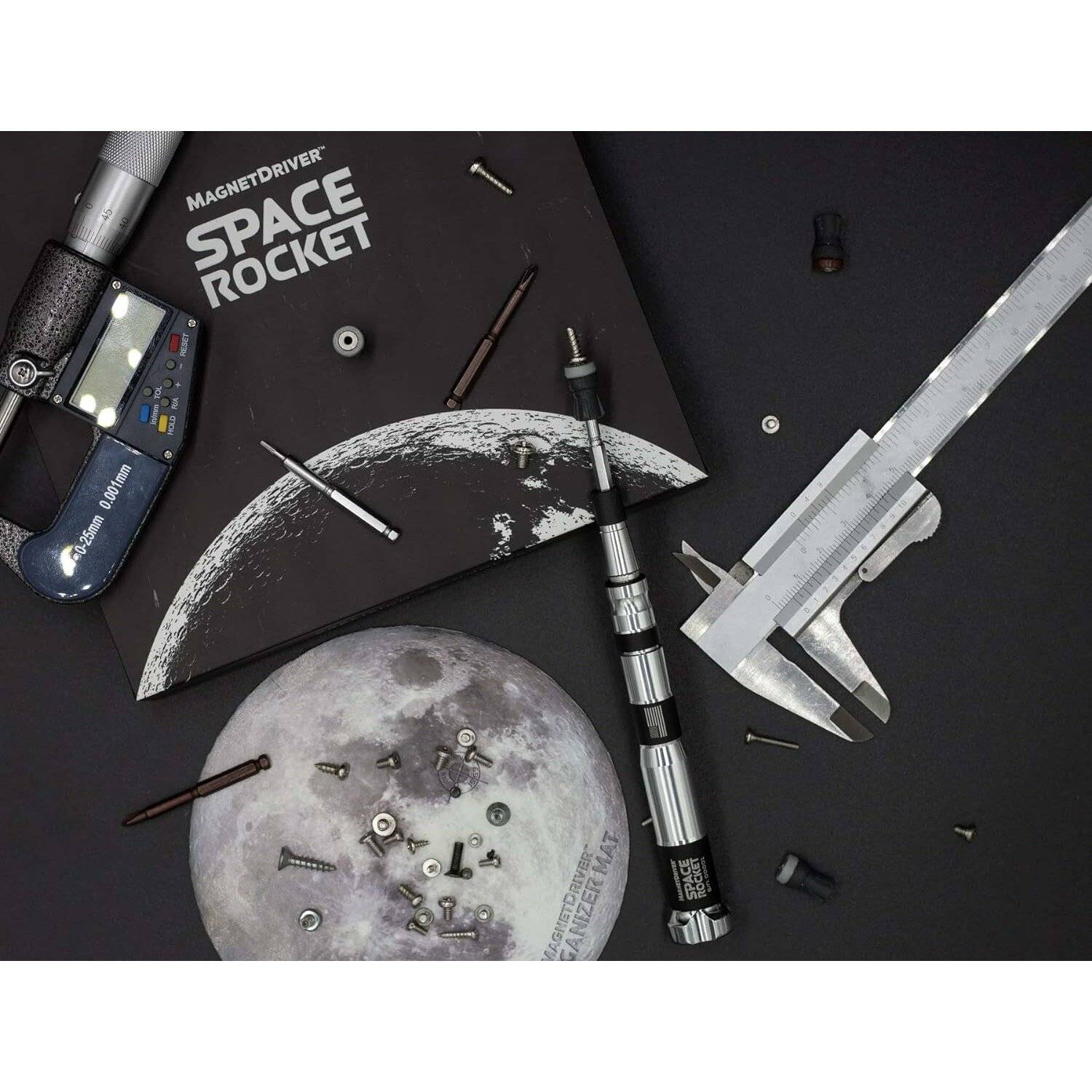 Space Rocket by Magnet Driver Präzisions-Schraubendreher-Set mit magnetischer Verlängerung (27-teilig)