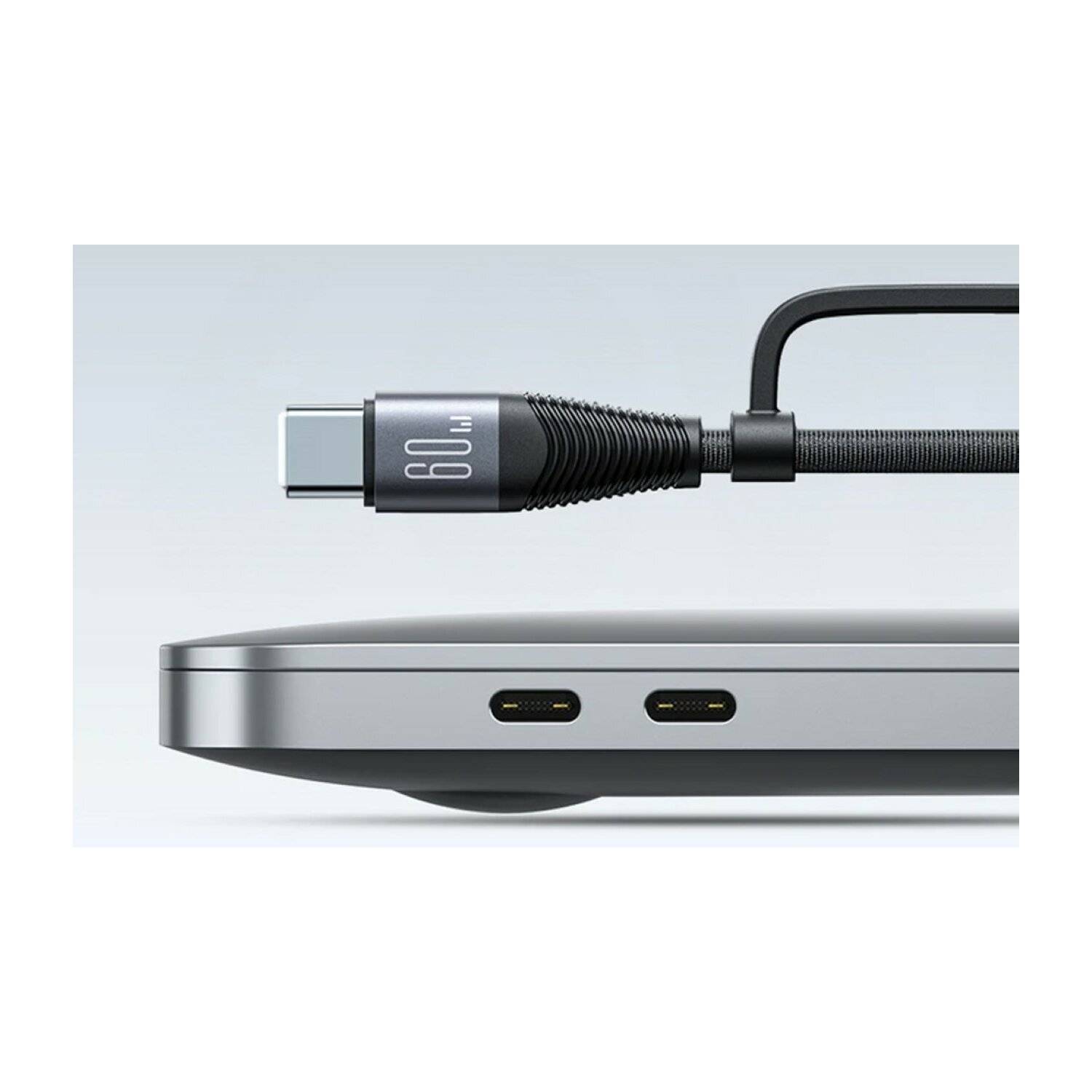 4in1 Kabel Joyroom SA37-2T2 2x USB Typ-C 1x iPhone 1x USB-A , 60W, 1,2m schwarz
