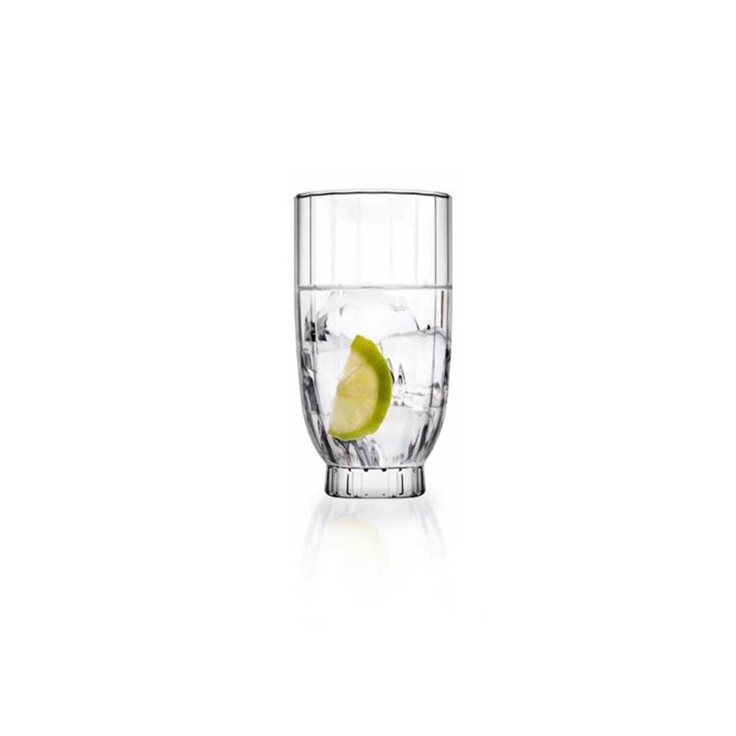 Pasabahce Wasserglas Trinkglas Glas 3er Set Gläser-Set Transparent 400 ml