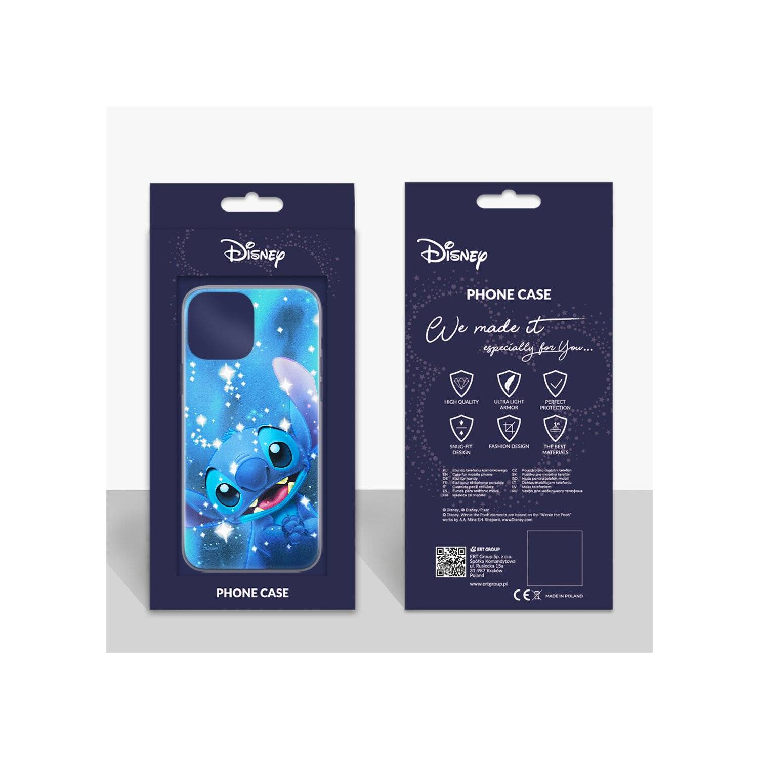 Handyhülle Stitch 002 Disney Full Print Blau Samsung Galaxy M33 5G