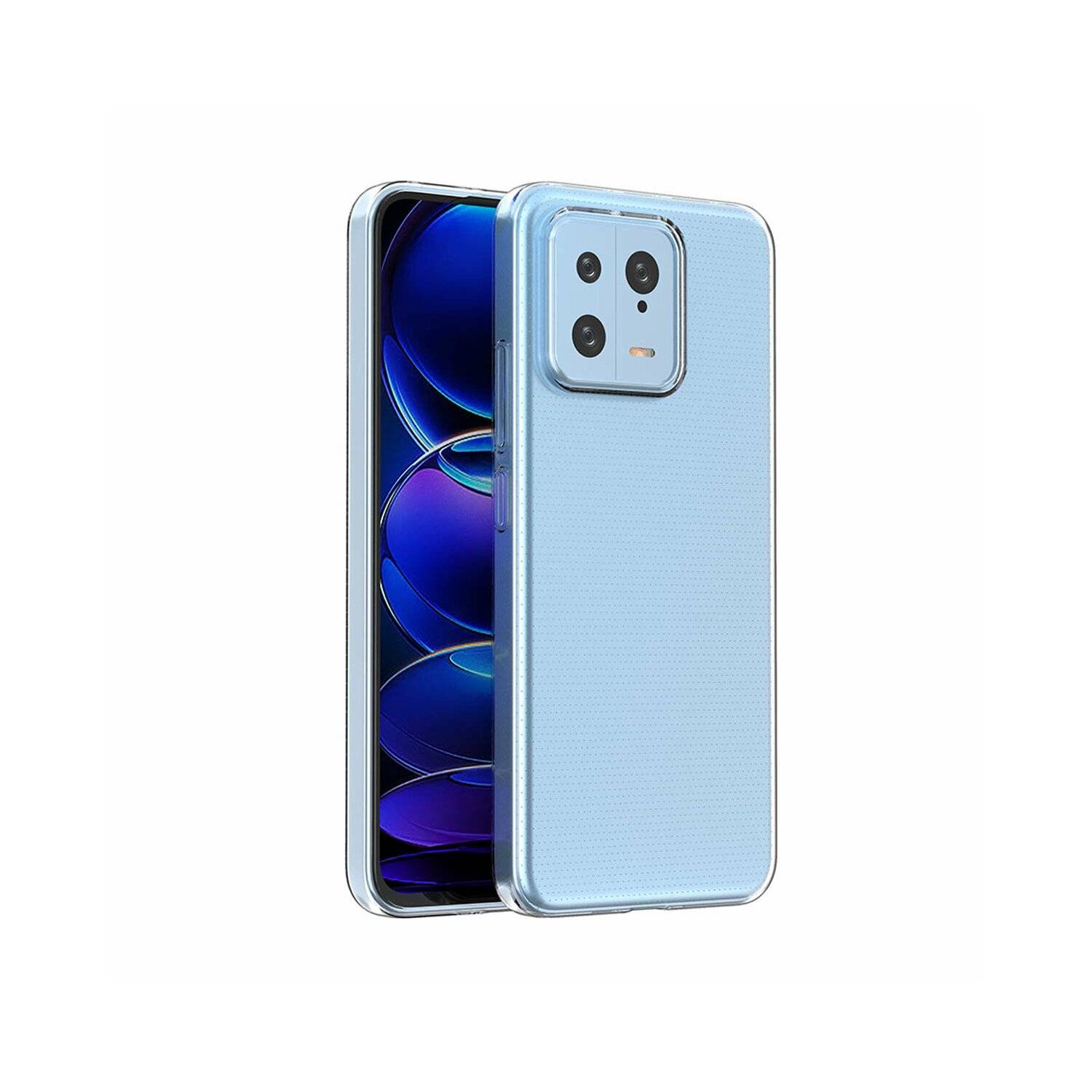 Silikon Hülle Basic kompatibel mit Xiaomi 14 Case TPU Soft Handy Cover Schutz Transparent