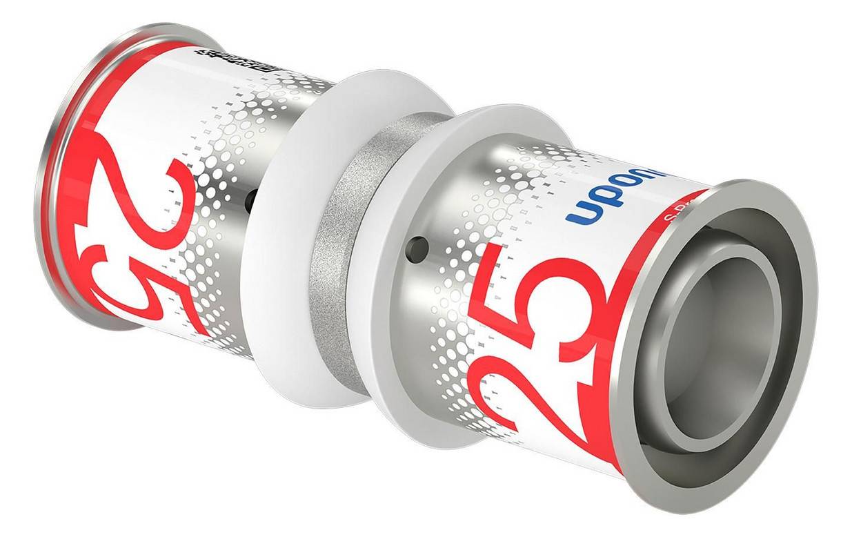 UPONOR S-Press PLUS Kupplung, PPSU, 25-25, 1 Stk.