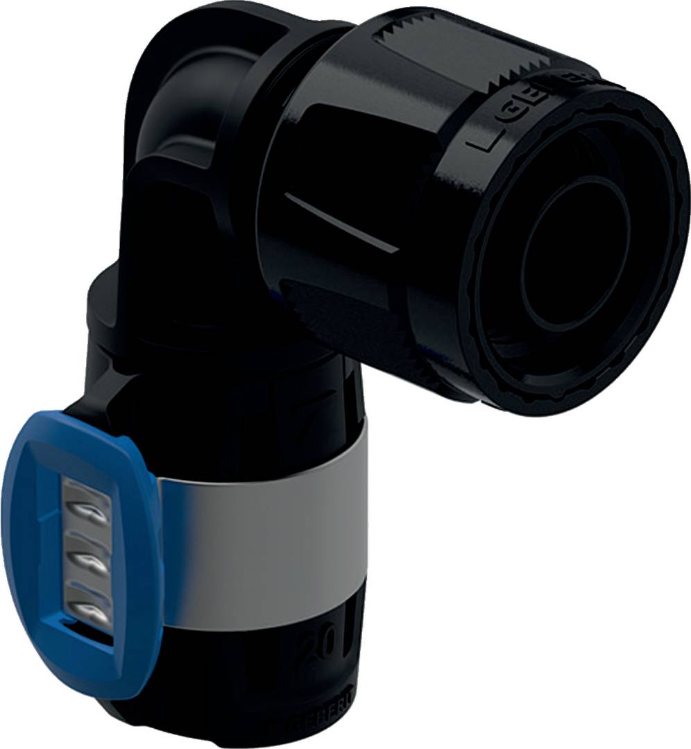 Geberit GE FlowFit, Übergangswinkel mit Masterfix PPSU, d16mm x Rp 1/2, 1 Stk.