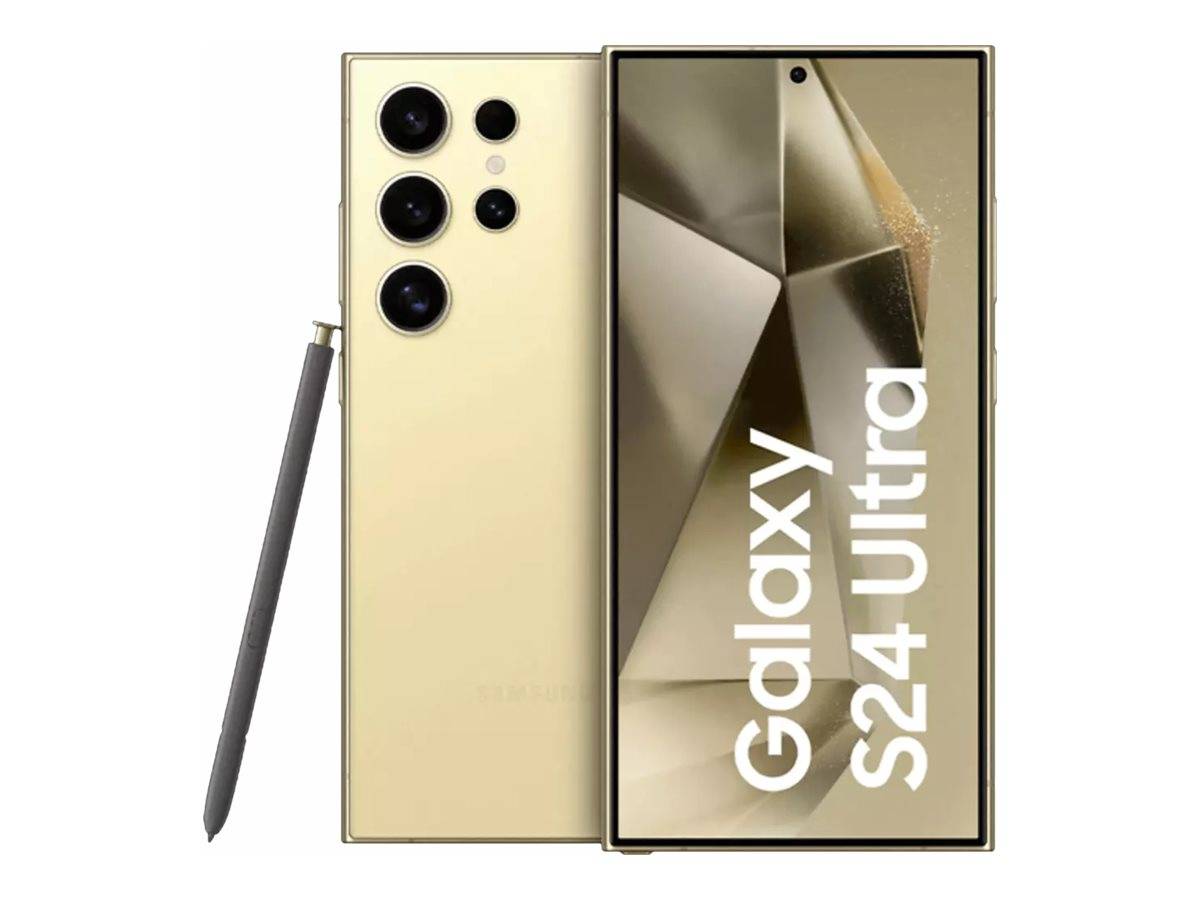 DEUTSCHE TELEKOM - Samsung Galaxy S24 Ultra - 5G Smartphone - Dual-SIM - RAM 12 GB / Interner Speicher 256 GB - OLED-Dis