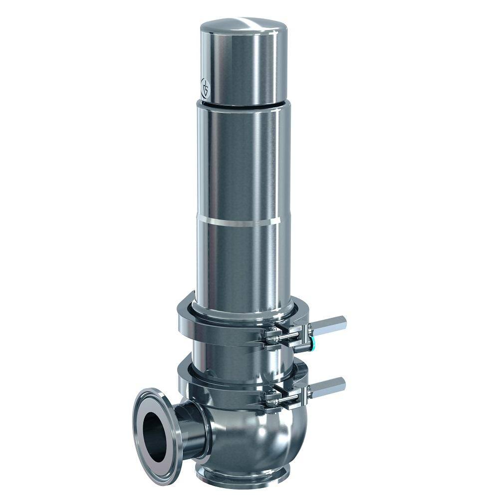 Sicherheitsventil - Baureihe 4020 Hygienic - Edelstahl - FKM Dichtung - DN 25 - 16,0 bar