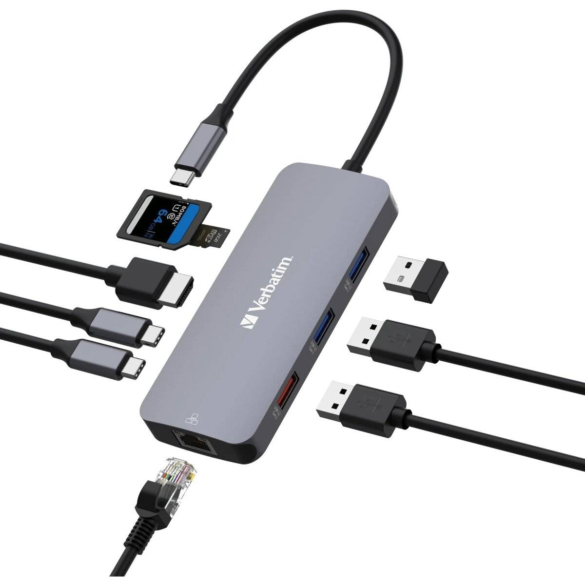 Verbatim Hub Multiport 32152