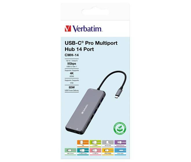 Verbatim Hub Multiport 32154