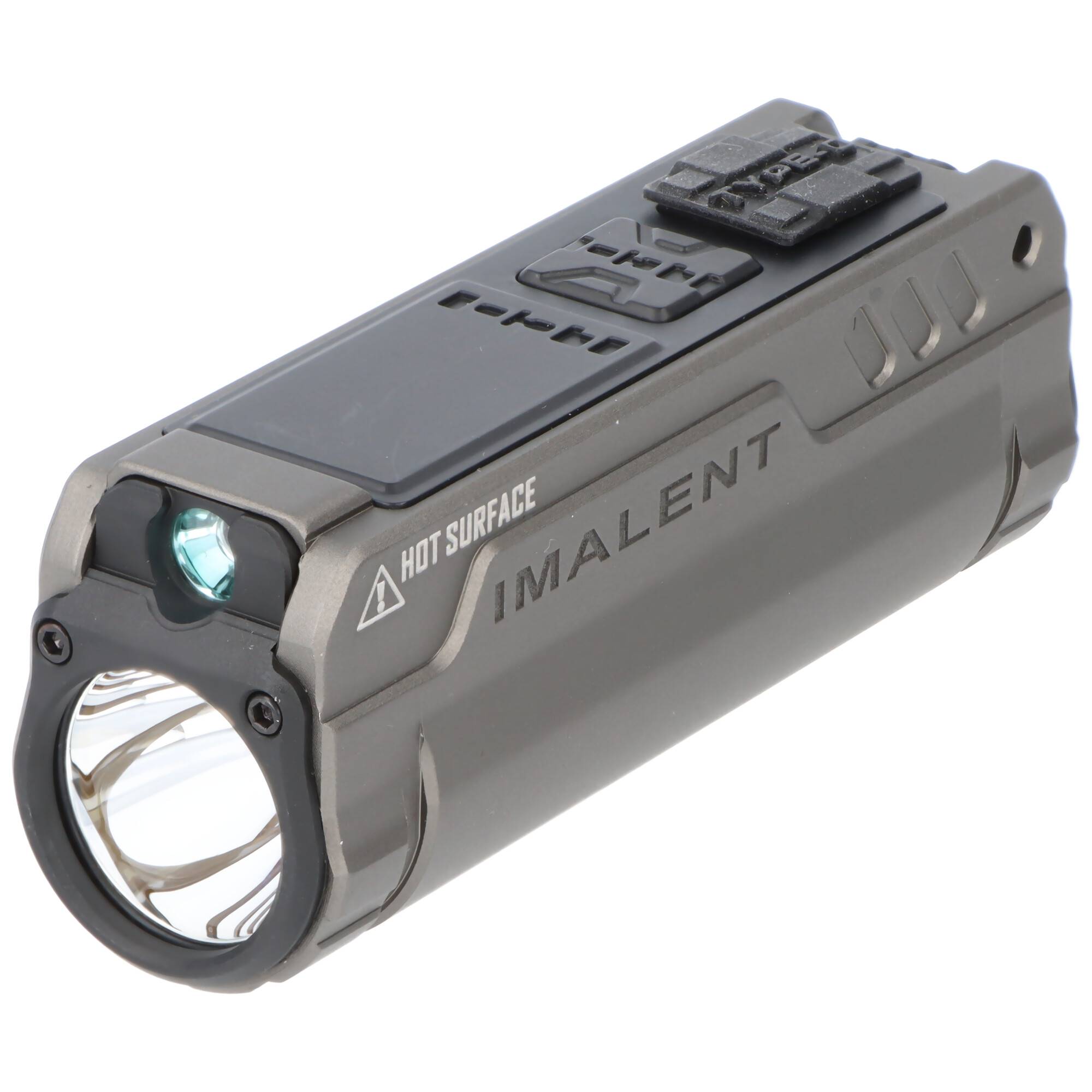 Imalent BL50 LED-Taschenlampe und UV-LED, mit 3.600 Lumen, 428 Meter Leuchtweite, inkl. 18650 Li-Ion 3.000mAh Akku