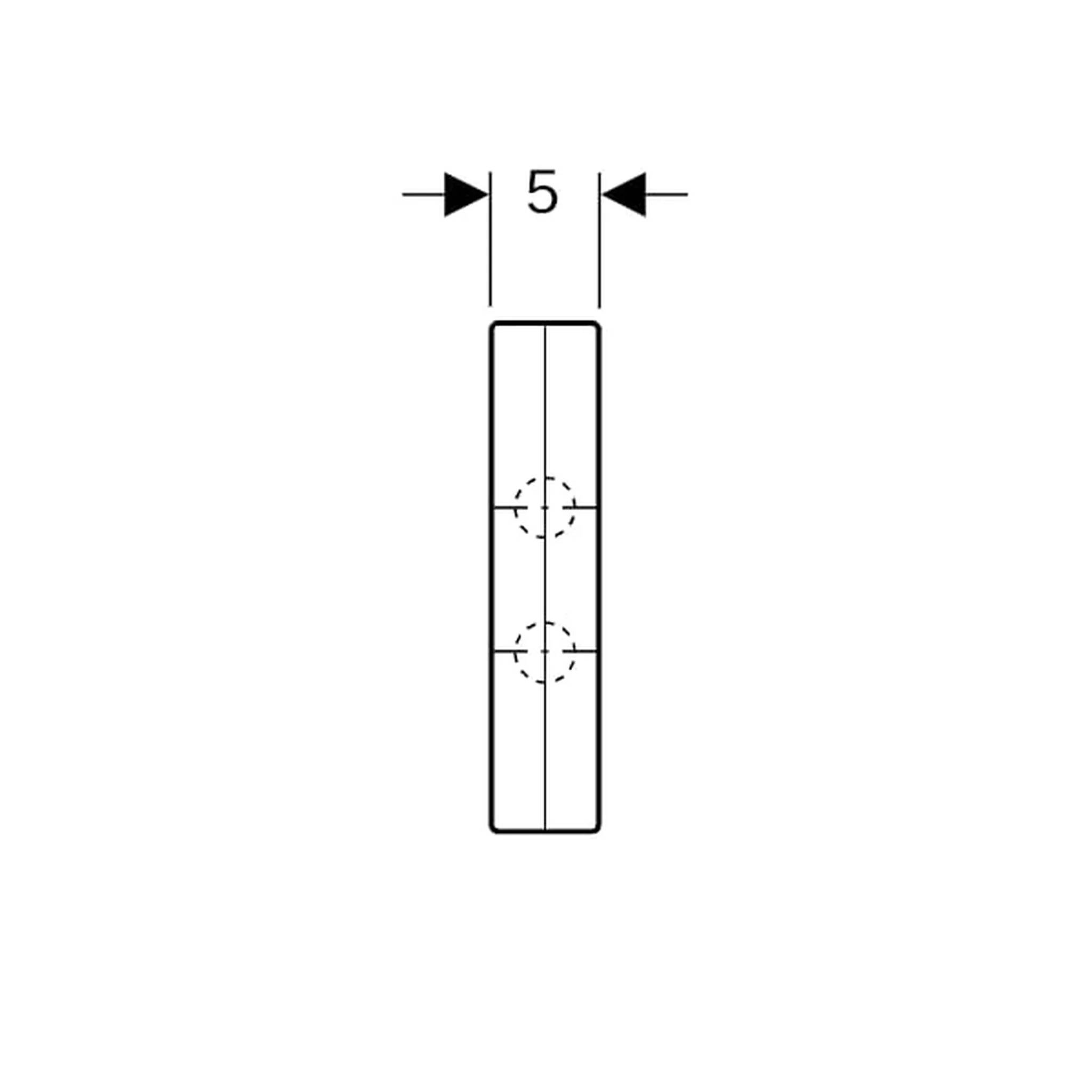 Geberit GE Mepla Kreuzungs-T-Stück, mit Box, d26 x 20 x 26 mm, MS, 1 Stk.