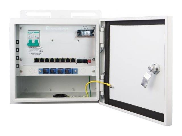LevelOne Switch - Smart - 10 x 10/100/1000