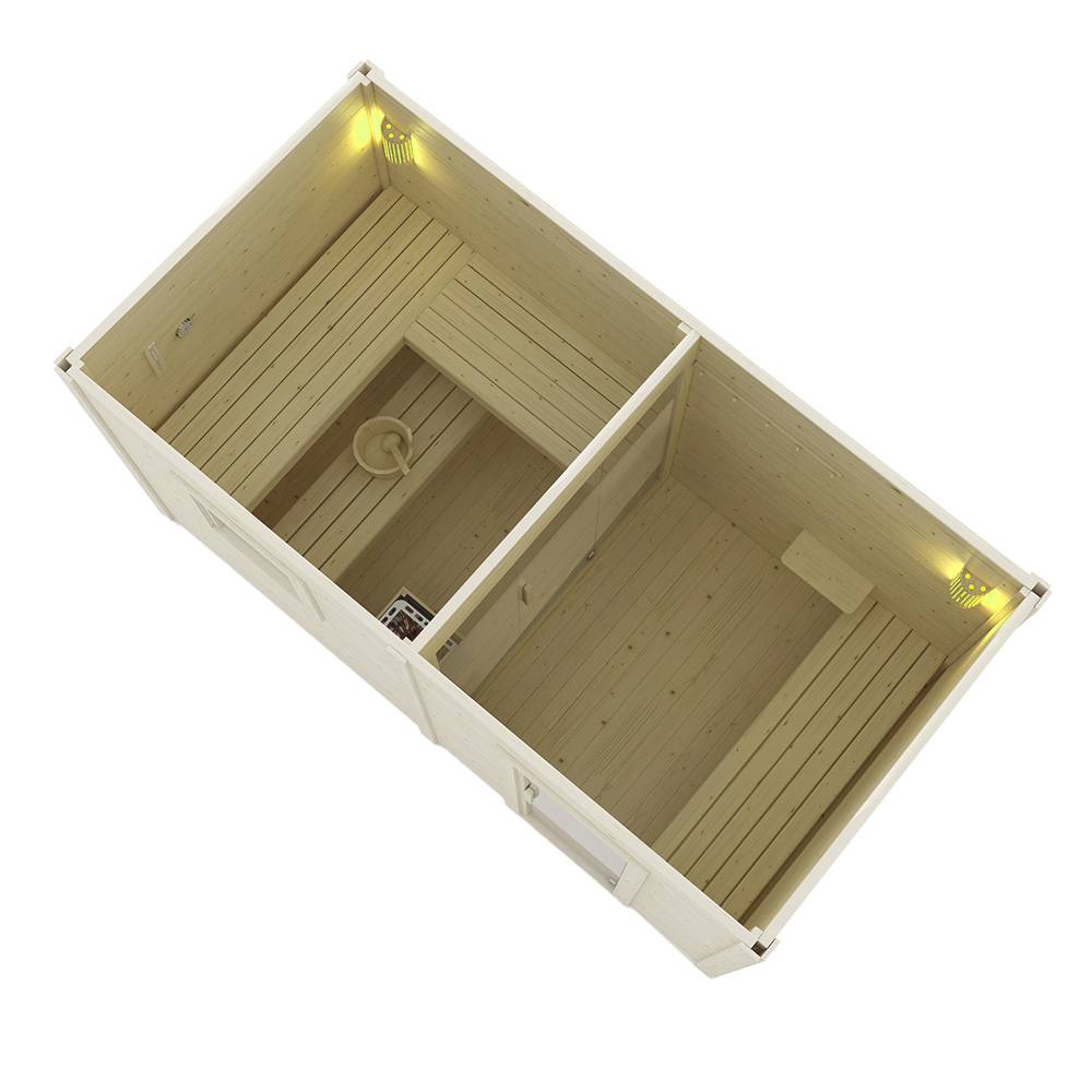 SAUNAHAUS TALO XL - Größe: XL