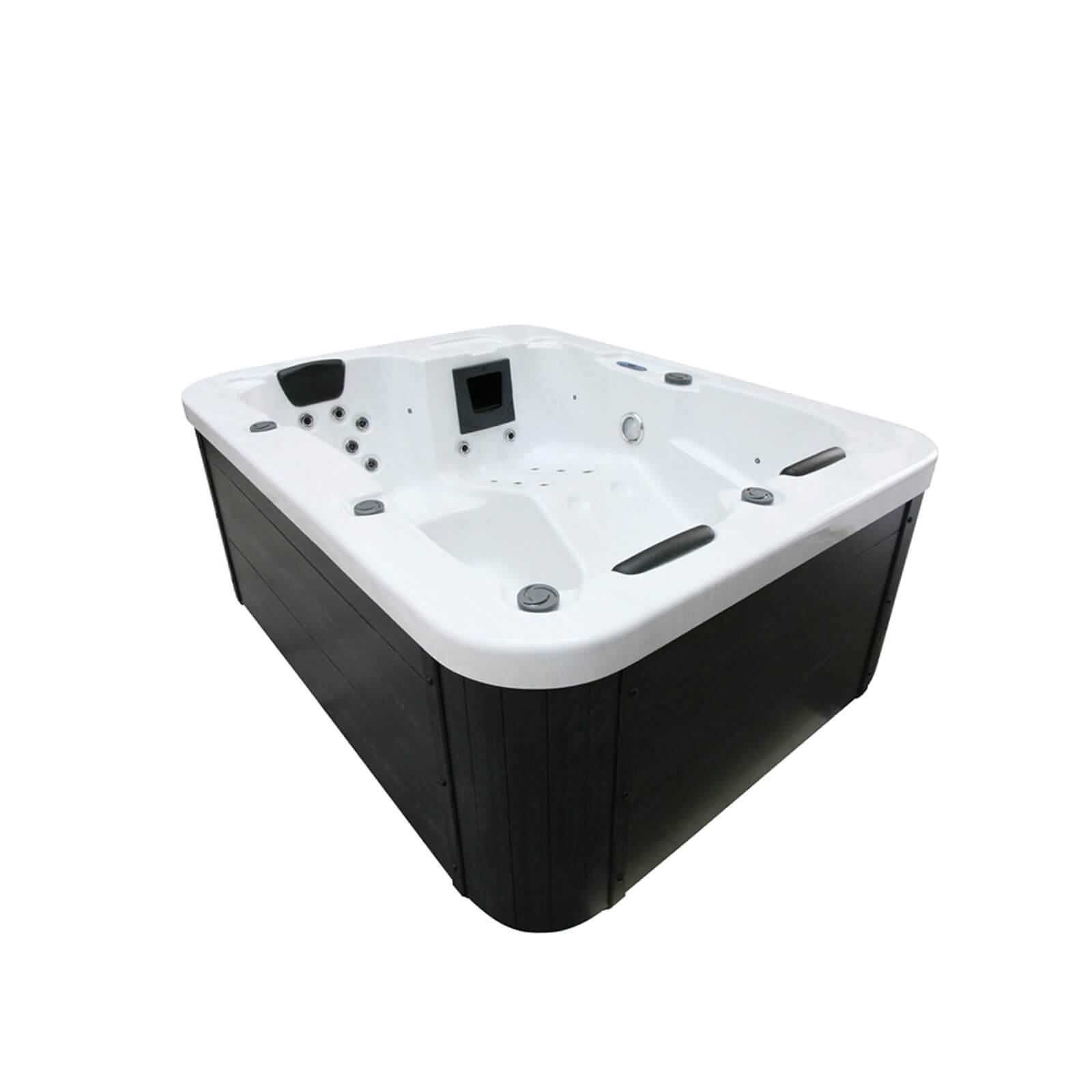 OUTDOOR WHIRLPOOL WHITE MARBLE PURE - Ausstattung: Pure, Farbe: Weiß