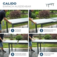 SITZGRUPPE CALIDO MADERA - Menge: 11 tlg. SITZGRUPPE CALIDO MADERA - Menge: 11 tlg.