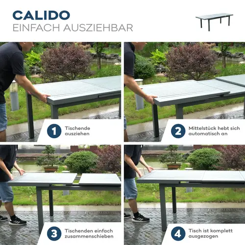 SITZGRUPPE CALIDO MADERA - Menge: 11 tlg. SITZGRUPPE CALIDO MADERA - Menge: 11 tlg.