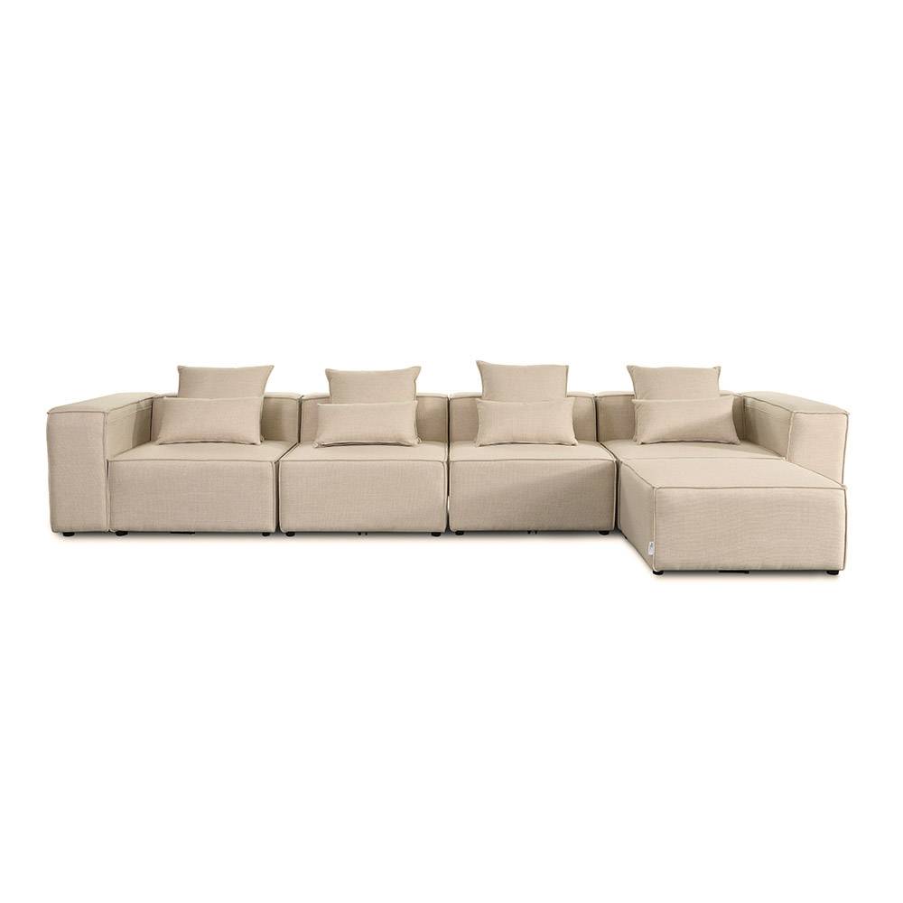 SOFA VERONA XL - Farbe: Beige, Ausführung: XL