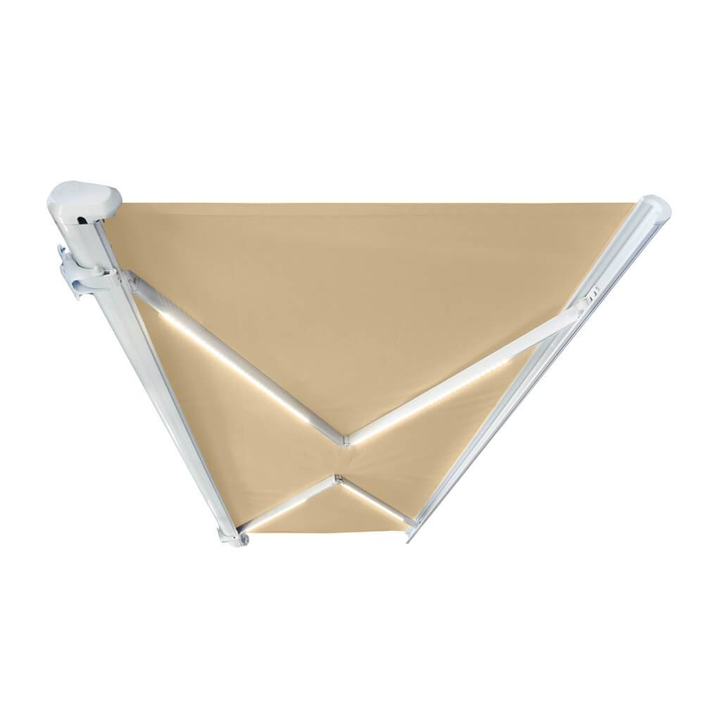 VOLLKASSETTENMARKISE ELOS - Farbe: Sandfarben, Größe: 585 x 300 cm