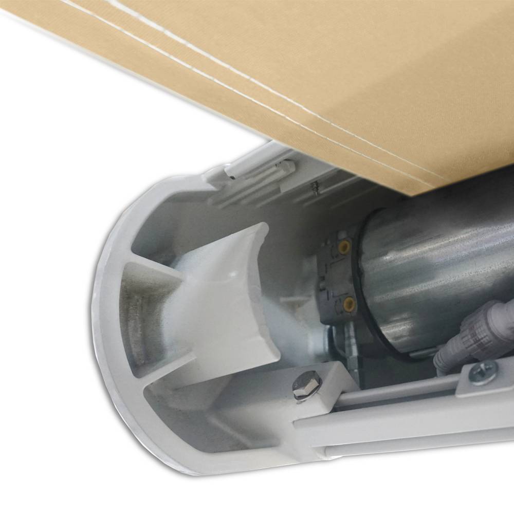 VOLLKASSETTENMARKISE ELOS - Farbe: Sandfarben, Größe: 585 x 300 cm