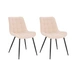 ESSZIMMERSTUHL IKALO - Farbe: Beige, Menge: 2 ESSZIMMERSTUHL IKALO - Farbe: Beige, Menge: 2