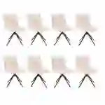 ESSZIMMERSTUHL NODA - Farbe: Beige, Menge: 8 ESSZIMMERSTUHL NODA - Farbe: Beige, Menge: 8