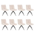 ESSZIMMERSTUHL NODA - Farbe: Beige, Menge: 8 ESSZIMMERSTUHL NODA - Farbe: Beige, Menge: 8