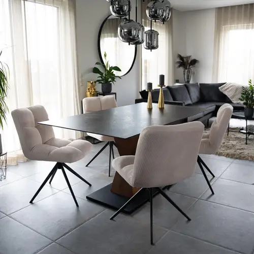 ESSZIMMERSTUHL NODA - Farbe: Beige, Menge: 8 ESSZIMMERSTUHL NODA - Farbe: Beige, Menge: 8