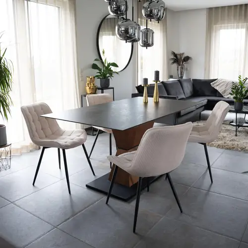 ESSZIMMERSTUHL IKALO - Farbe: Beige, Menge: 2 ESSZIMMERSTUHL IKALO - Farbe: Beige, Menge: 2