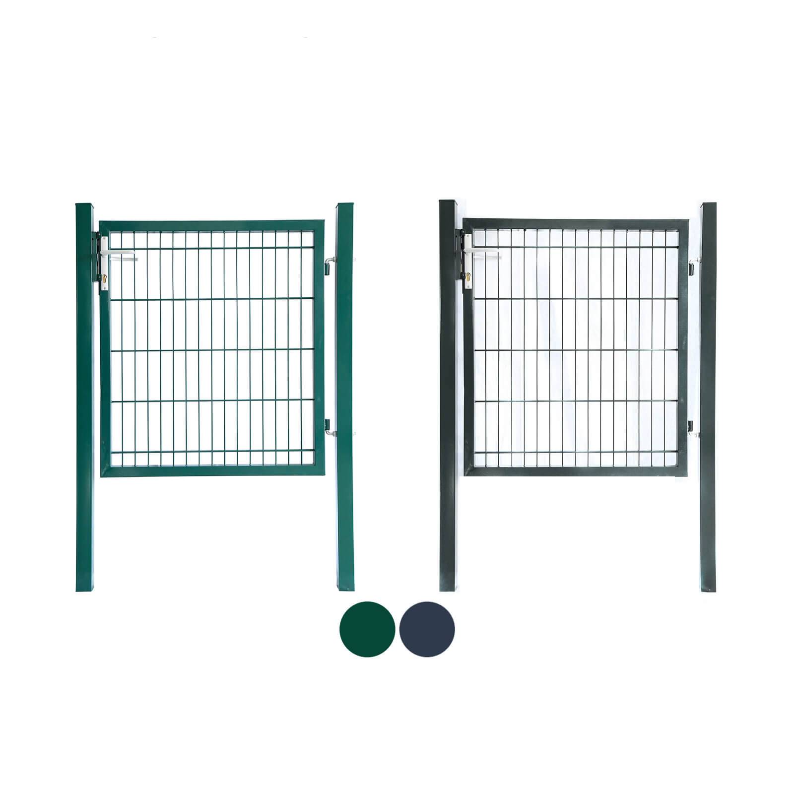 DOPPELSTABMATTEN GARTENTOR PORTARIUS - Größe: 80 cm, Farbe: Anthrazit