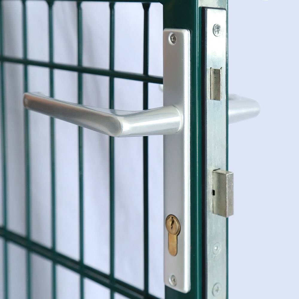 DOPPELSTABMATTEN GARTENTOR PORTARIUS - Größe: 200 cm, Farbe: Grün